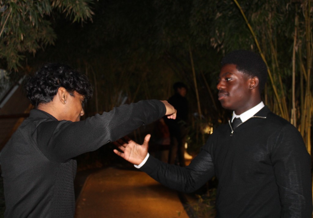 Investate members at a social impact event